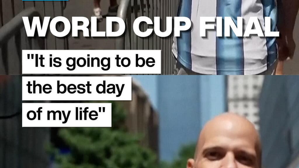 Supporter Anticipates World Cup Final as 'Best Day of My Life'