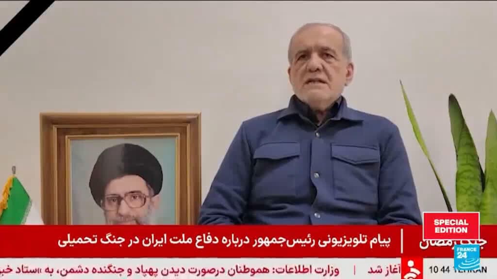 Iranian president promises to halt strikes on Gulf countries after apologies