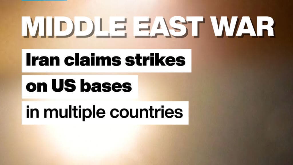 Iran's Revolutionary Guards Report Strikes on US Bases Across the Middle East