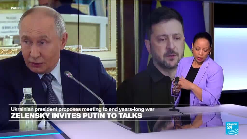 Zelensky Calls for Direct Meeting with Putin to Resolve Ukraine Conflict