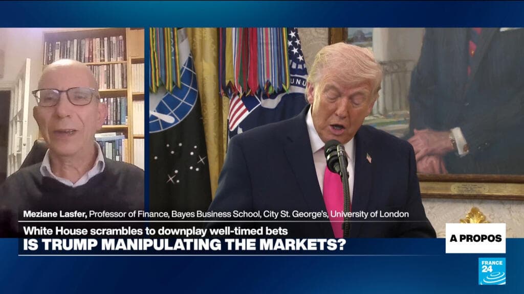 Oil, stock trading spikes before Trump's Iran remarks spark insider trading suspicions