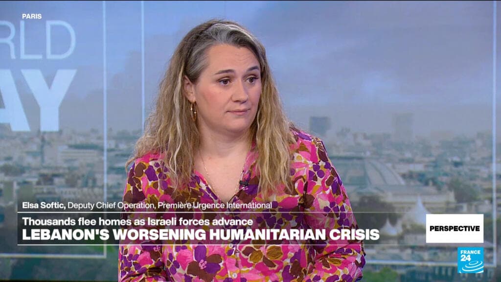 Elsa Softic Discusses Lebanon's Humanitarian Crisis Amid Ongoing Conflict