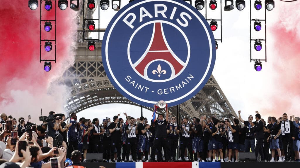 PSG Celebrated by Fans in Paris Following UEFA Champions League Victory