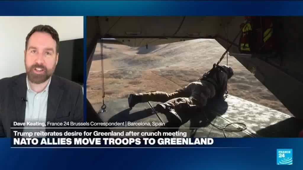 NATO allies move troops to Greenland in European military mission