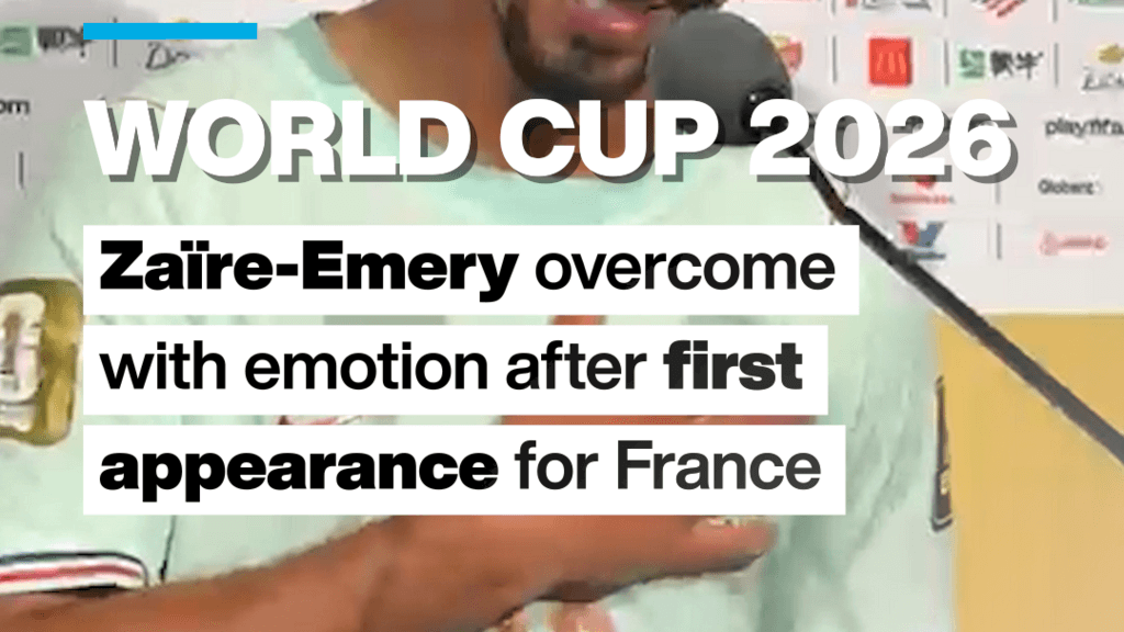 Zaïre-Emery Emotional After First Appearance for France in World Cup Win