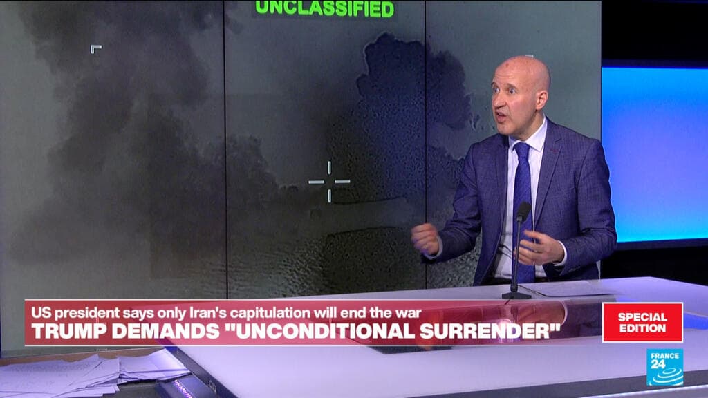 Trump demands Iran 'unconditional surrender' as Moscow helps Tehran target US forces