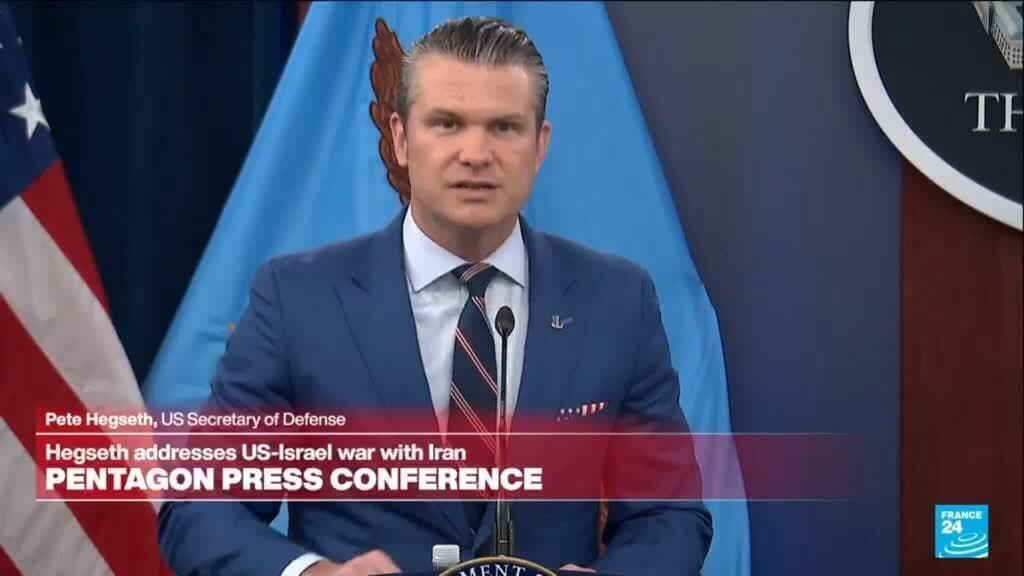 REPLAY: Pentagon chief Hegseth says Iran 'badly losing', strikes to intensify