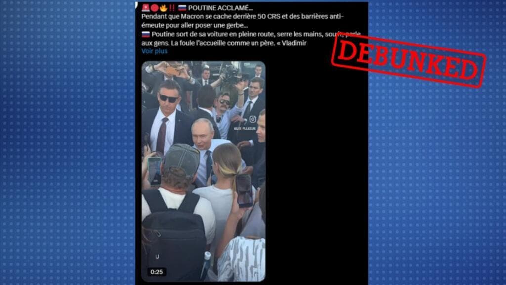Claims of Putin Traveling Without Security Contradicted by Recent Footage