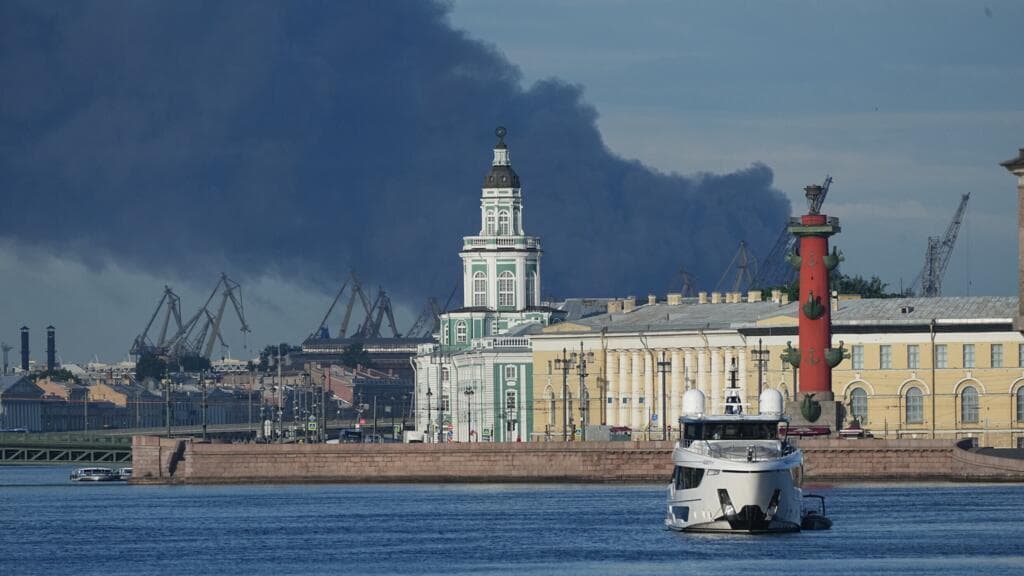 Ukrainian Drone Strike in St. Petersburg Injures Several and Damages Infrastructure