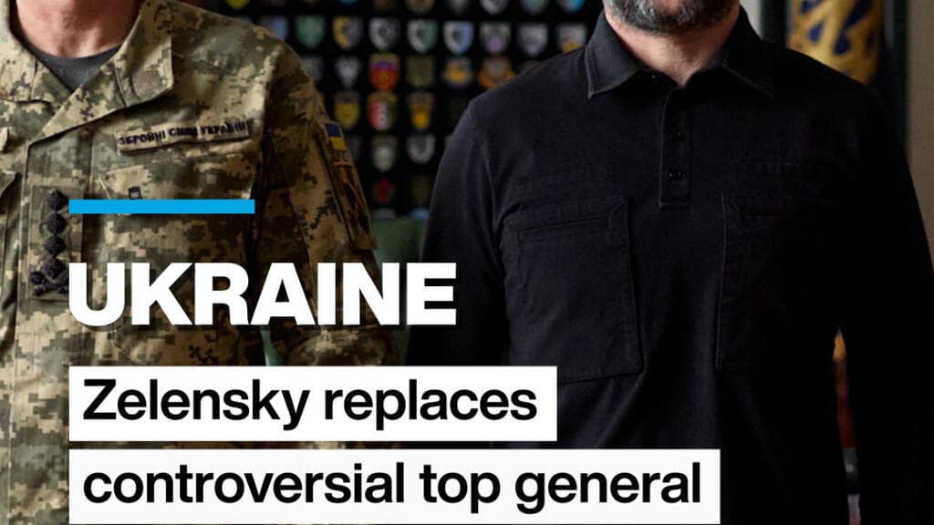 Ukraine's top general replaced following widespread protests for his removal