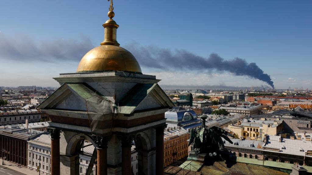 Ukrainian Drones Target Military Sites in St. Petersburg Amid Economic Forum