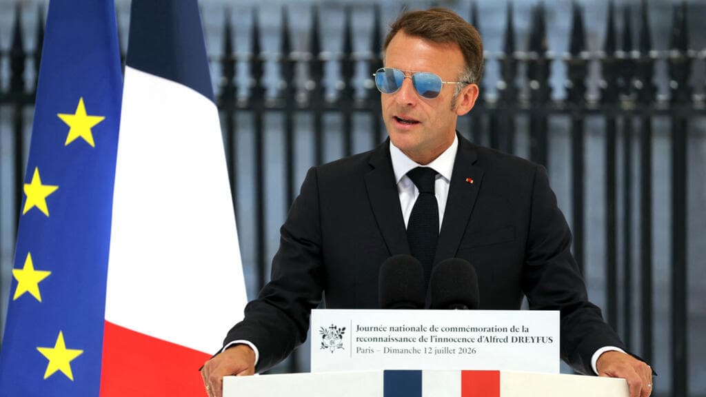 Macron Emphasizes Vigilance Against Antisemitism at Dreyfus Statue Unveiling