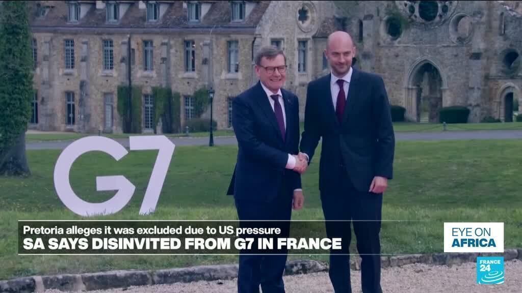 South Africa disinvited from G7 in France