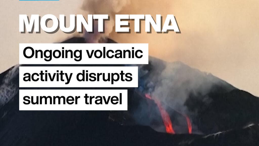 Mount Etna's Volcanic Activity Continues to Disrupt Travel in Sicily