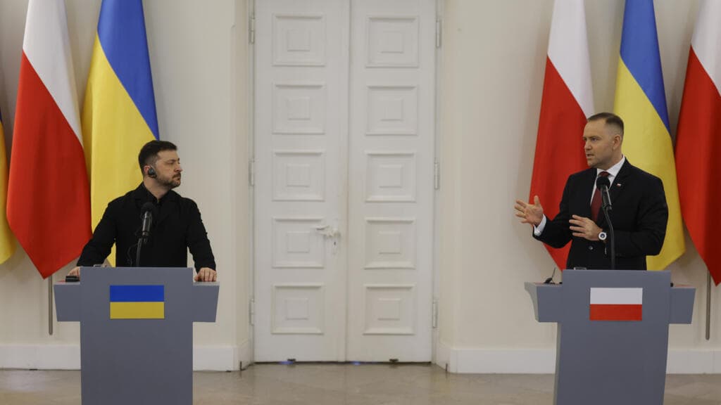 Zelensky Returns Polish Honors Amid WWII Historical Dispute