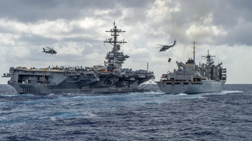 Trump Defends Length of Navy Deployment Amid Concerns for Sailors