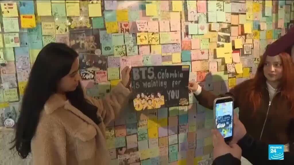 BTS fans take over central Seoul for K-pop kings' big comeback