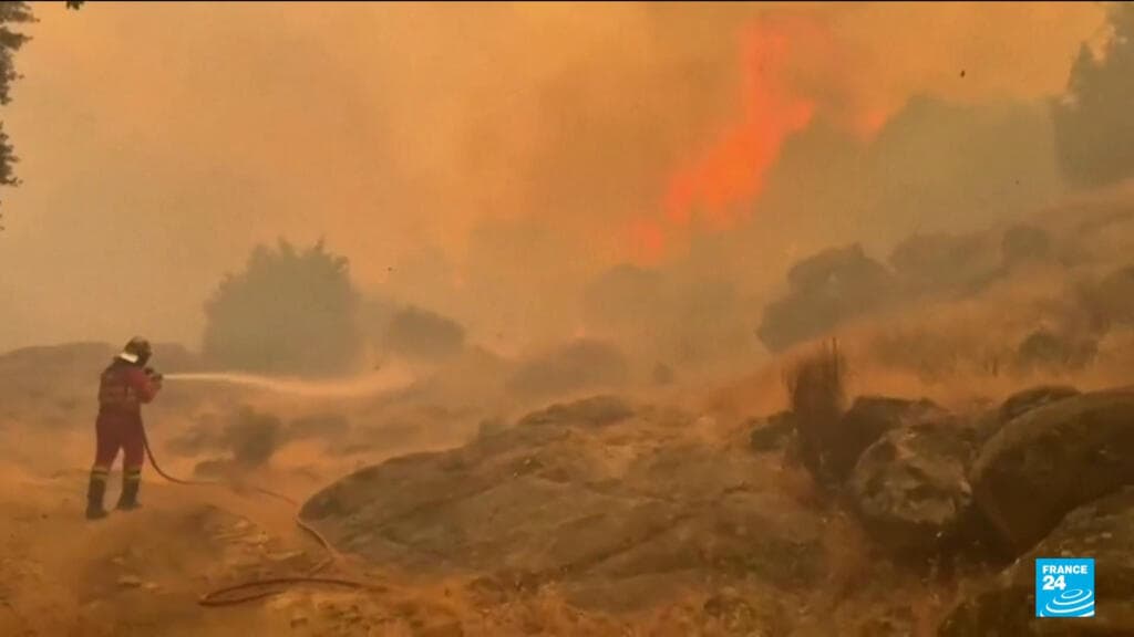 Spain Evacuates 60,000 Residents as Wildfires Rage Near Madrid