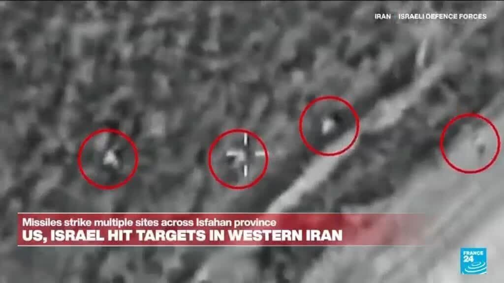 US and Israel carry out new strikes on western Iran