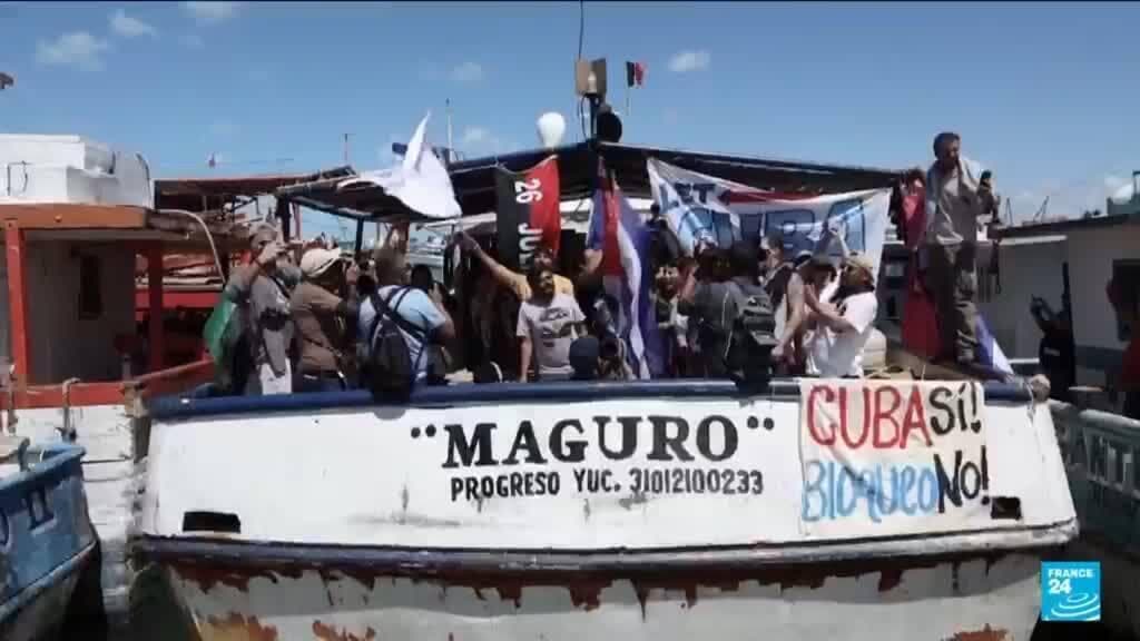 Tons of aid flows into Cuba as humanitarian convoy arrives on the island