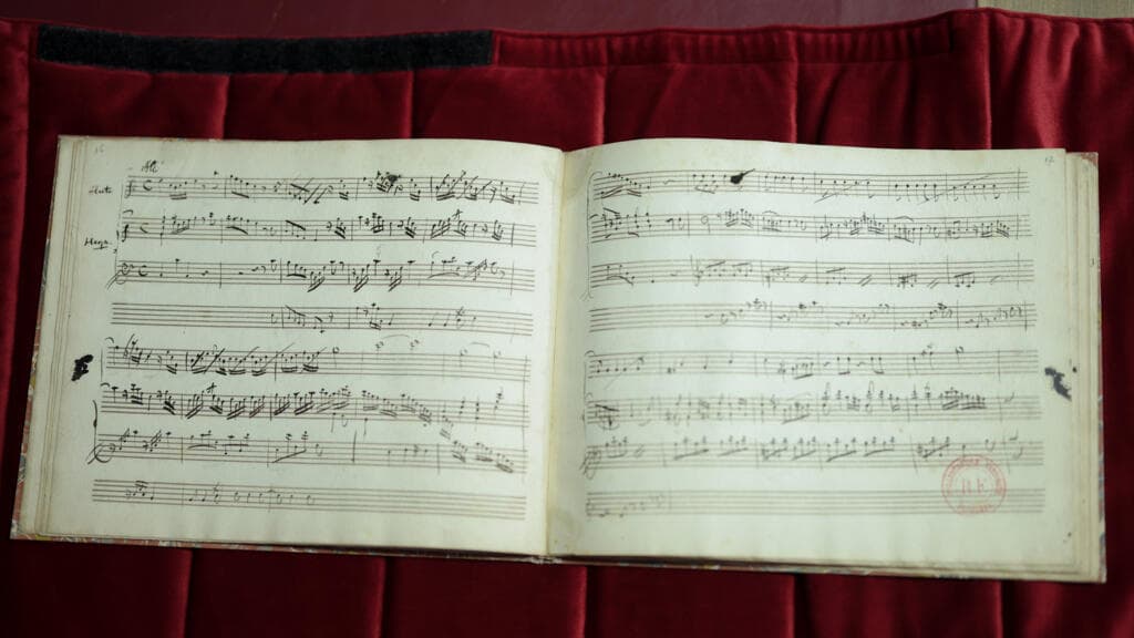 France's National Library to Showcase Rediscovered Mozart Manuscript
