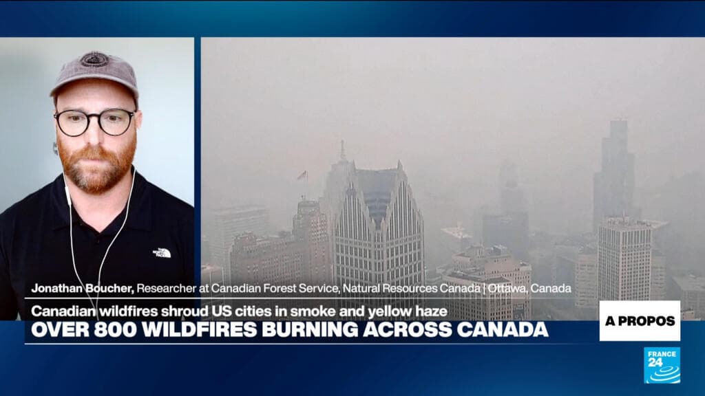 Canadian Wildfires Release Hazardous Smoke into the United States