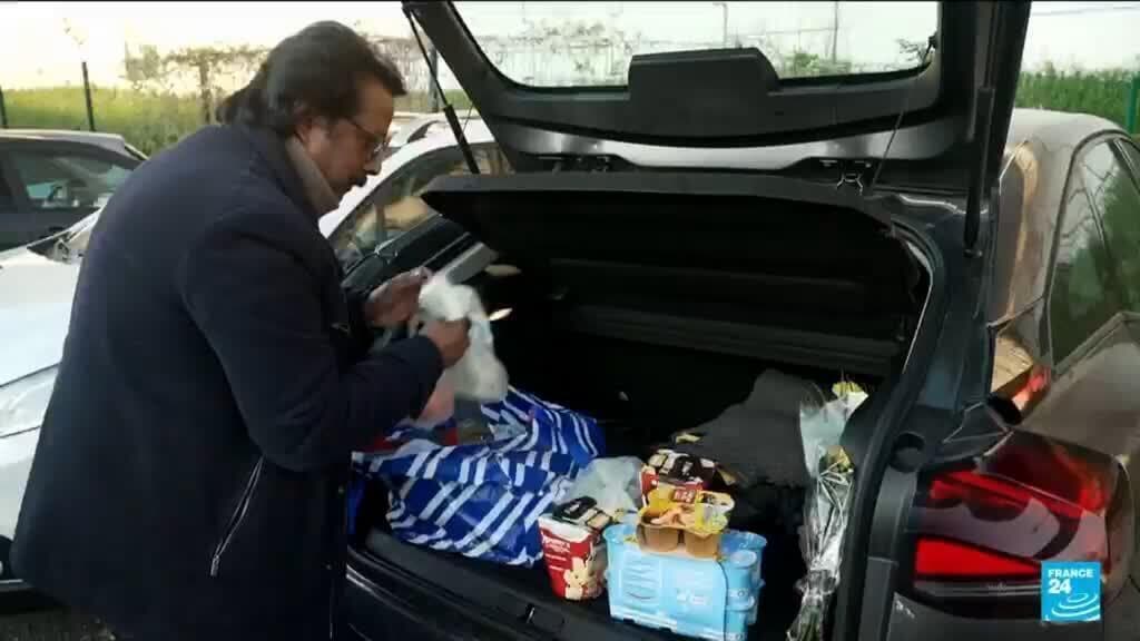 French stock up on essentials as war triggers price fears