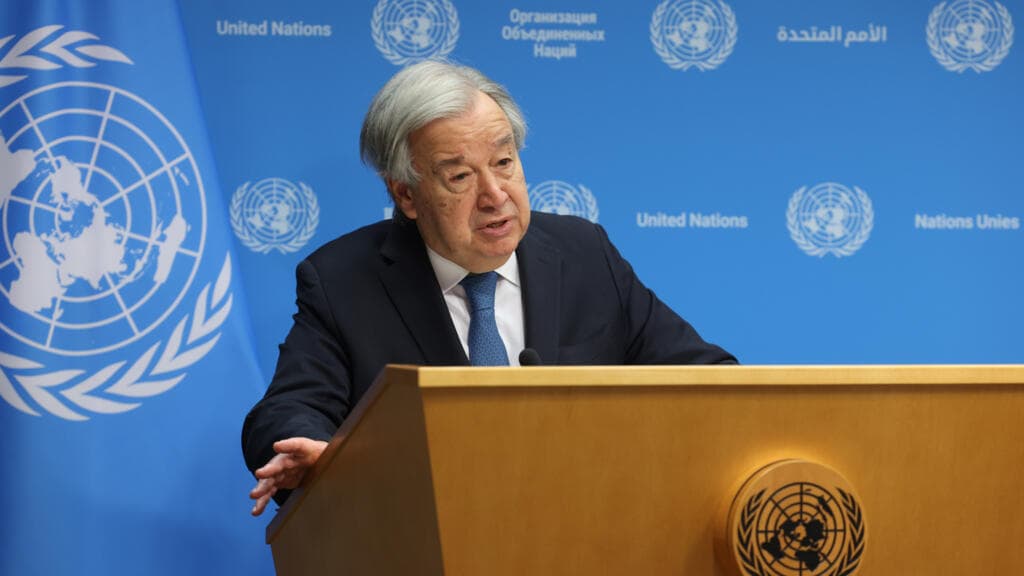 UN Secretary-General Guterres visits Syria for first time since civil war began