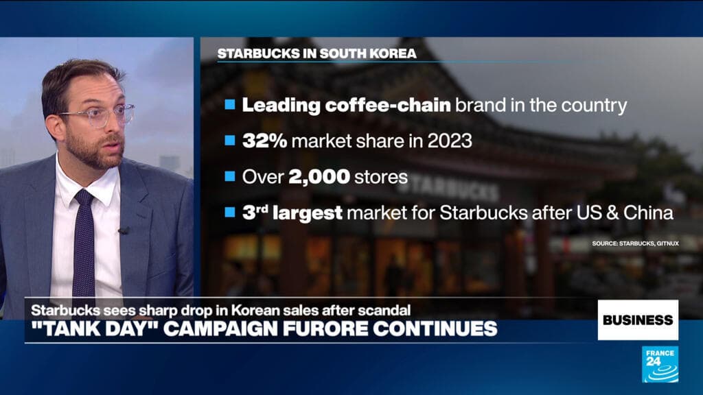 Starbucks Korea Reports Significant Sales Decline Amid Marketing Controversy