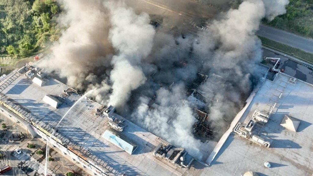 Russian Drone Strikes on Ukrainian Shopping Centre Result in 14 Fatalities