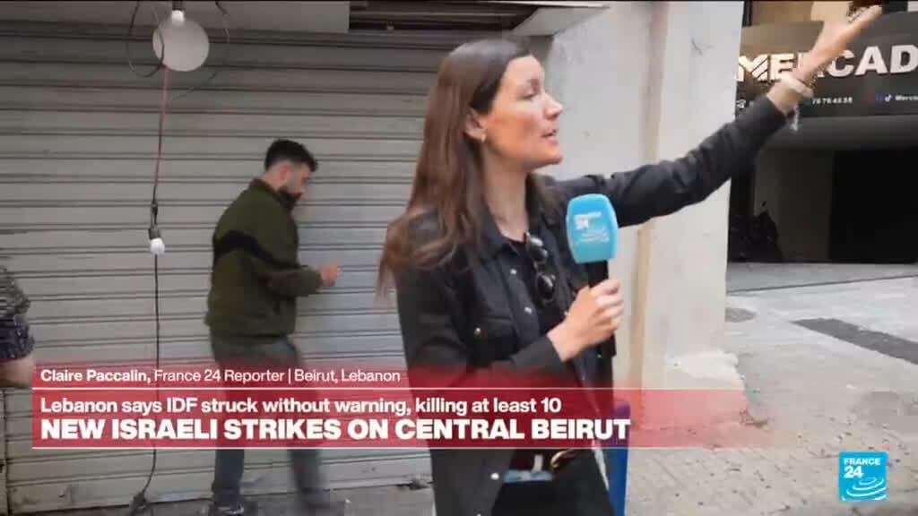 On the ground: Lebanon says Israel struck without warning, killing at least 10 in Beirut