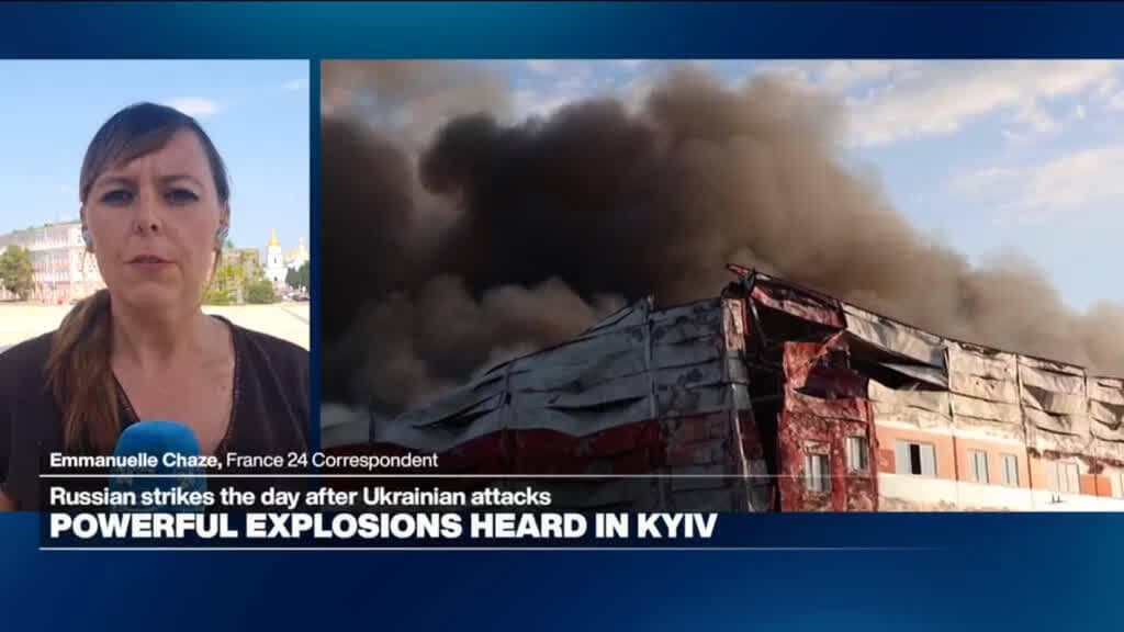 Russia Strikes Kyiv with Ballistic Missiles Following Attack on Moscow Warehouses