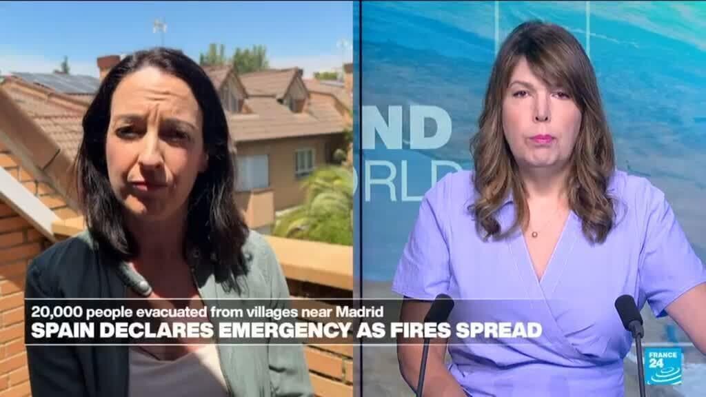 Spain Declares National Emergency as Wildfires Threaten Communities