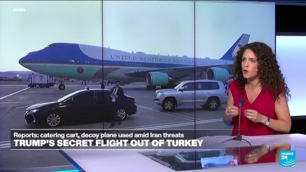 Donald Trump Flew Secretly from Turkey Amid Iran Threat, Reports Say