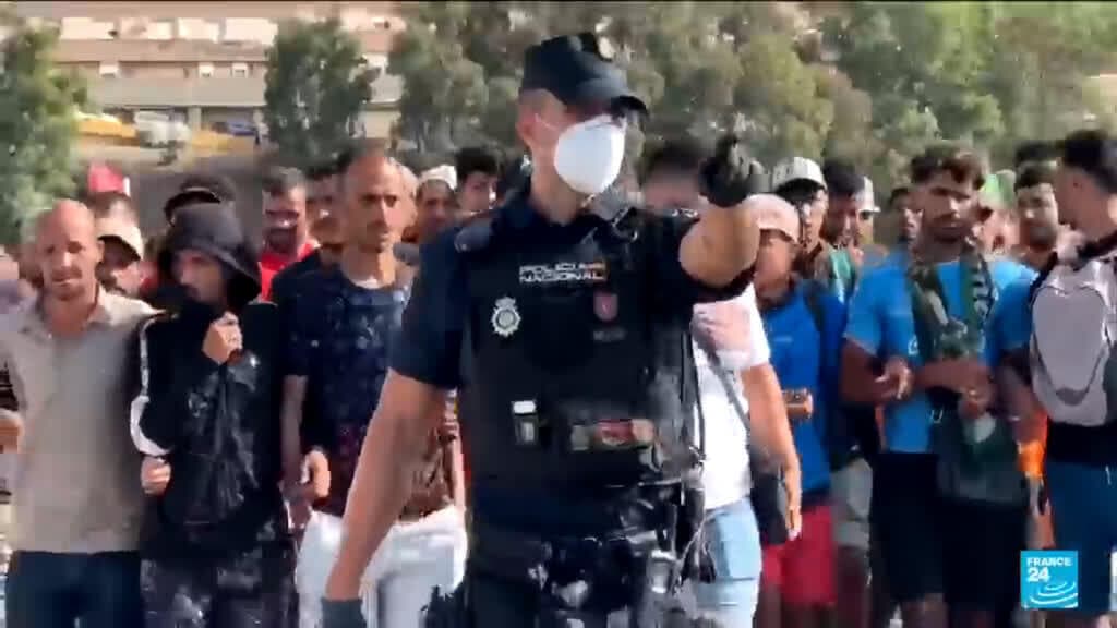Spanish Authorities Relocate 1,500 Migrants to Shelters After Ceuta Border Crisis