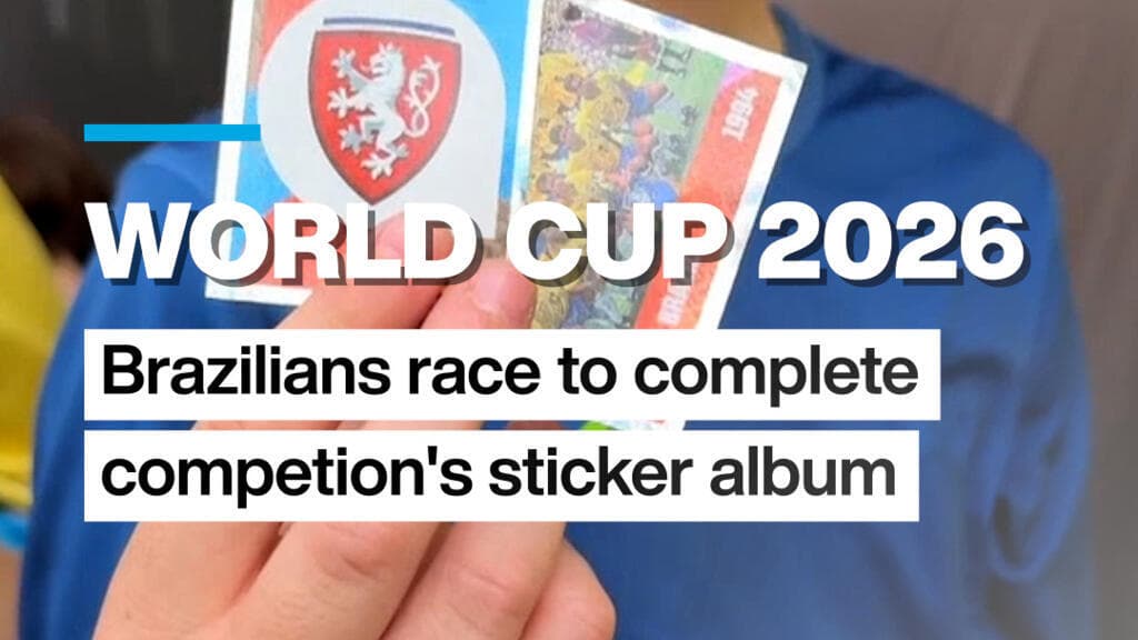 Brazilians Enthusiastically Pursue Completion of World Cup 2026 Sticker Album