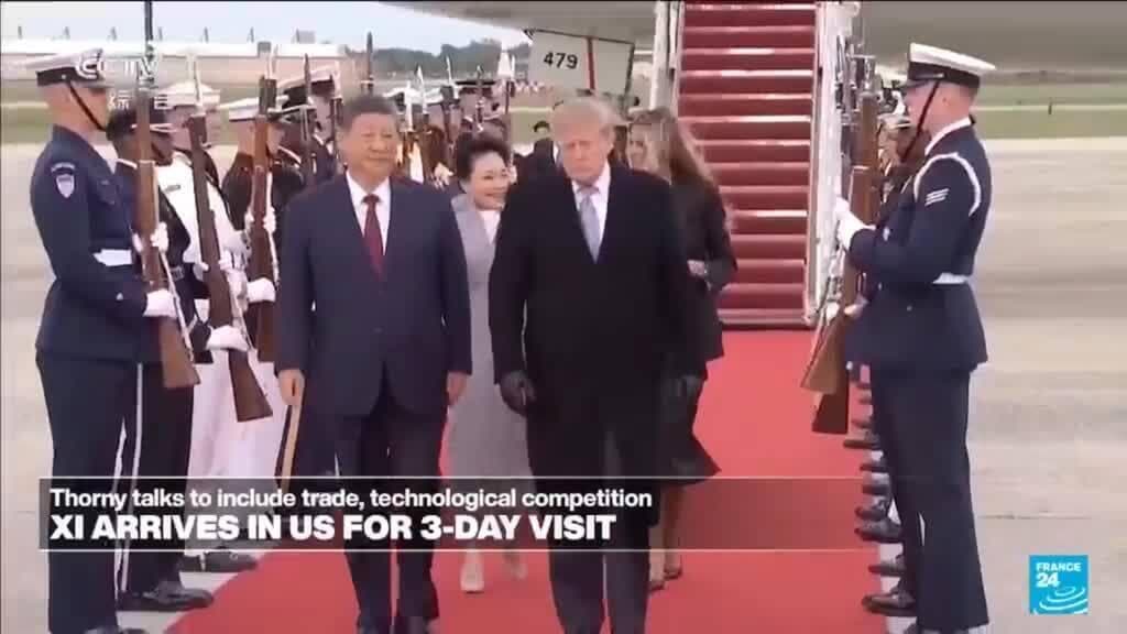 Trump Hosts Xi Jinping for State Visit at the White House