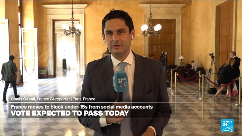 France Moves to Ban Social Media Access for Children Under 15