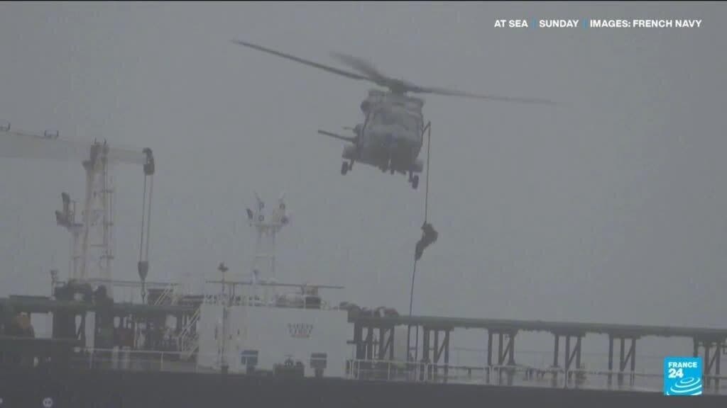 France Intercepts Oil Tanker Linked to Russia in Atlantic Operation
