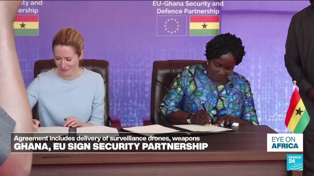 Ghana signs security partnership with the EU