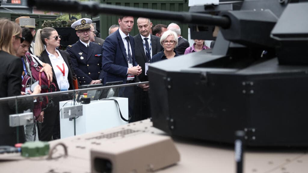 Franco-German defense group KNDS launches new battle tank at Eurosatory exhibition