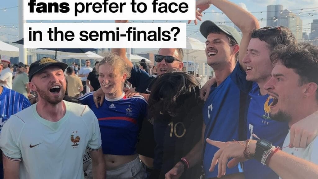 French Fans Weigh Preferences for Semi-Final Opponent: Spain or Belgium?