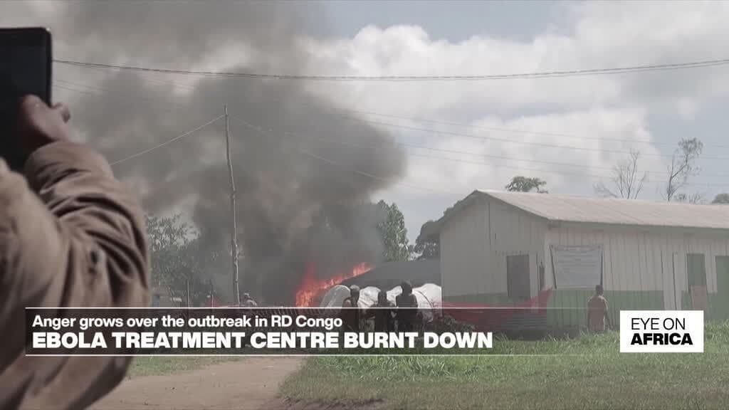 Ebola Treatment Center in DR Congo Set Ablaze Amid Rising Local Anger