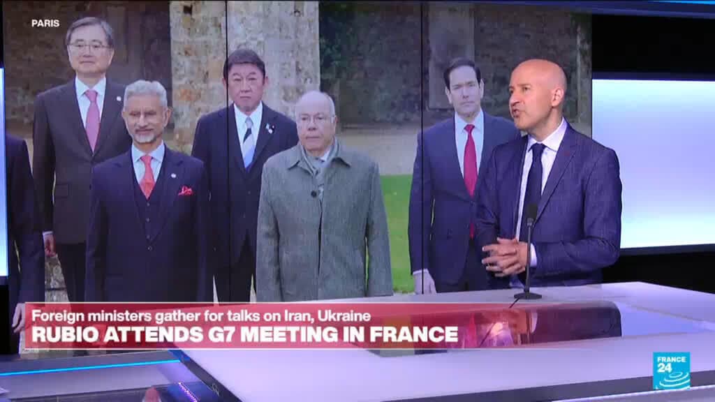 Rubio attends G7 meeting in France for talks on Iran, Ukraine
