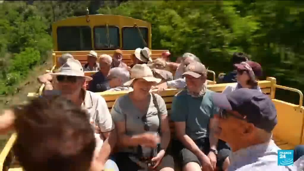 France's Iconic Yellow Train Resumes Service After Landslide Closure