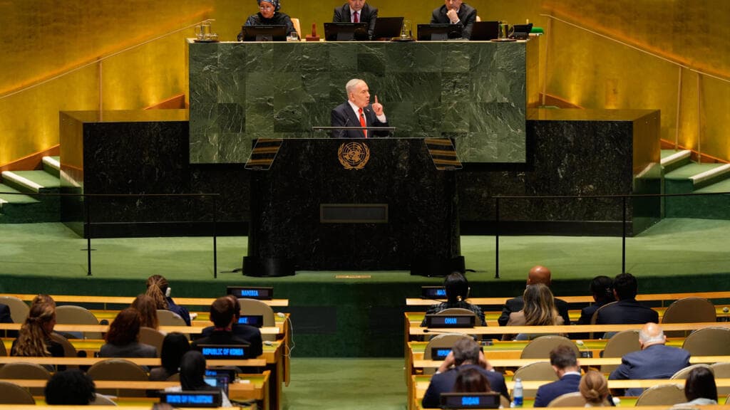 Netanyahu Tells UN Israel Must Prevail as There Are No Alternatives
