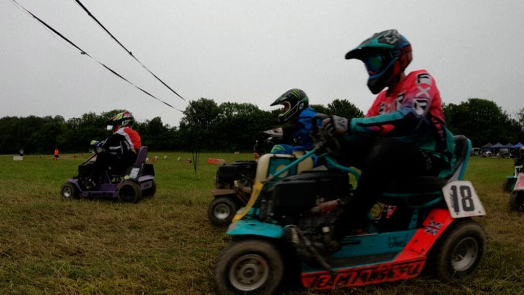 British Lawn Mower Championships Showcase Speed and Skill in Chichester