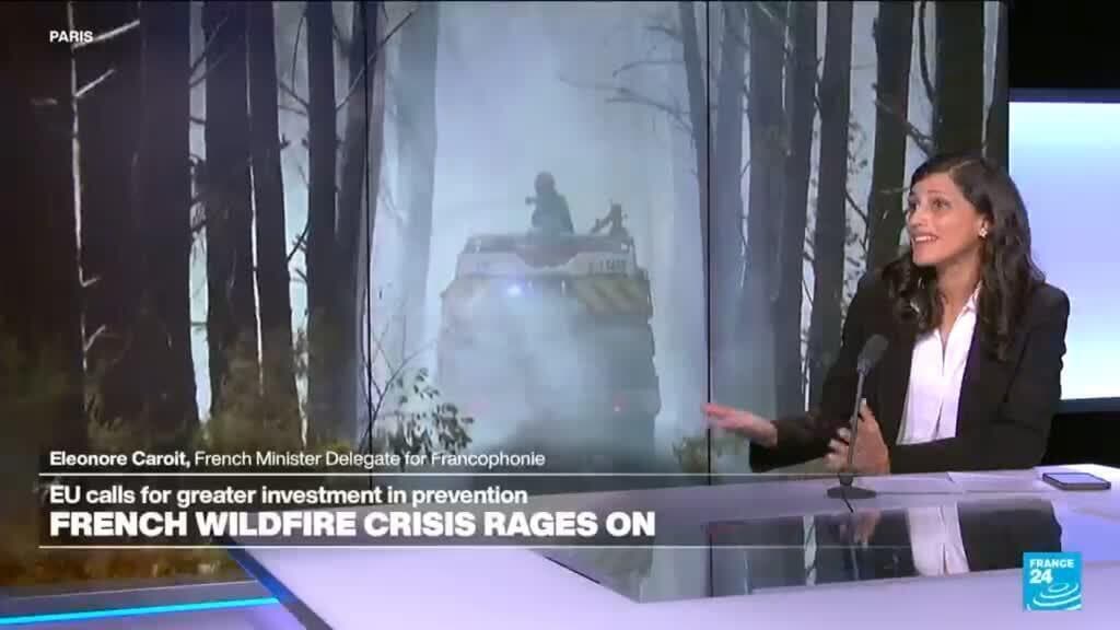 France's Caroit Calls for Global Cooperation Amid Unprecedented Wildfires