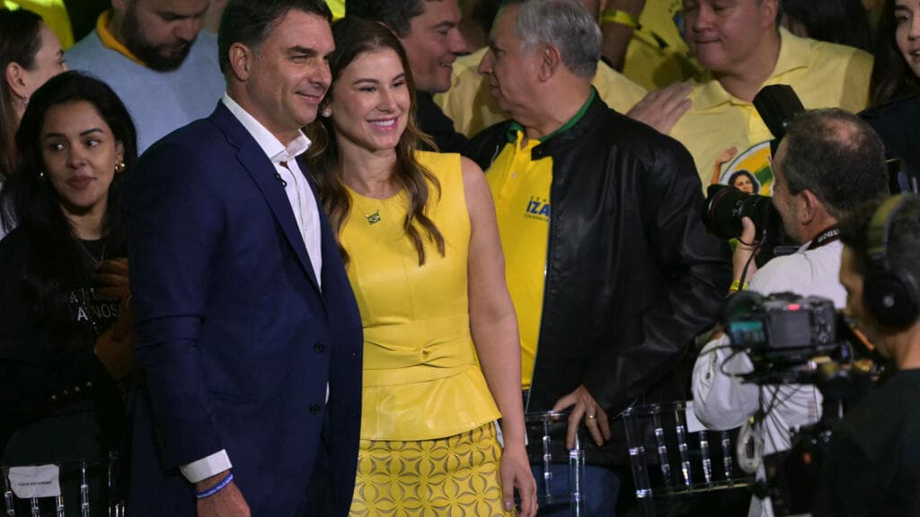 Flavio Bolsonaro officially announces presidential campaign in Brazil
