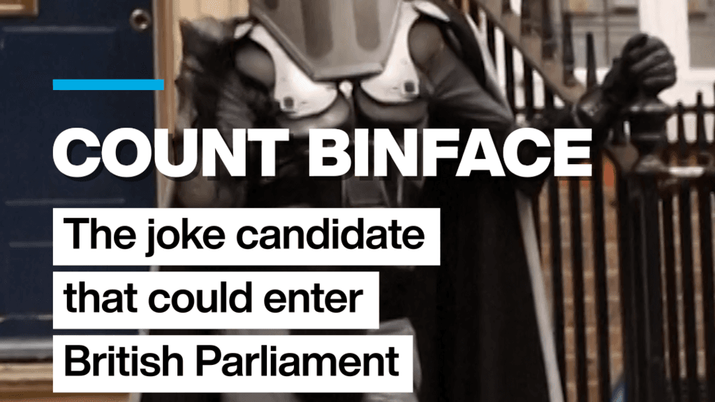 Count Binface Emerges as Potential Challenger in Clacton-on-Sea By-Election